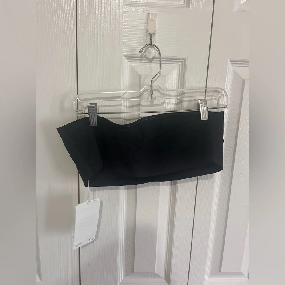 COS Bandeau Top Black Size 14 NWT